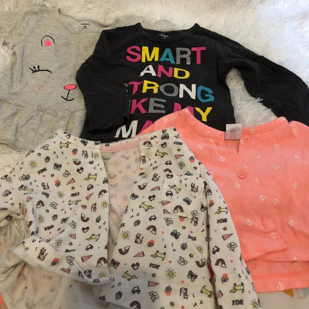Bundle of 18 mo toddler girl clothes